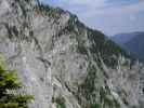 Klobenwand vom Alpenvereinssteig aus