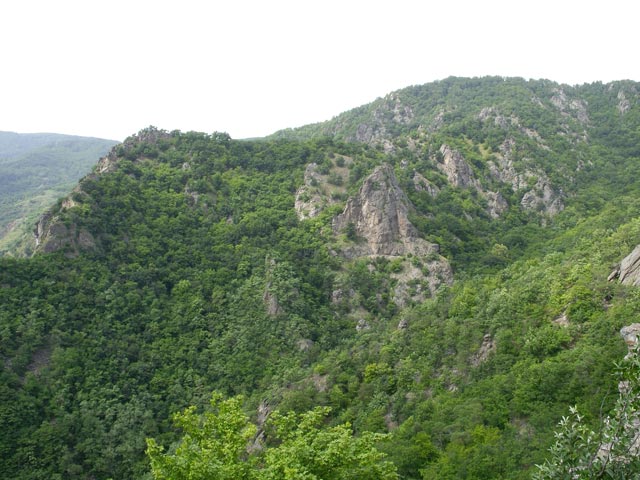 Vogelberg von der Ruine Dürnstein aus