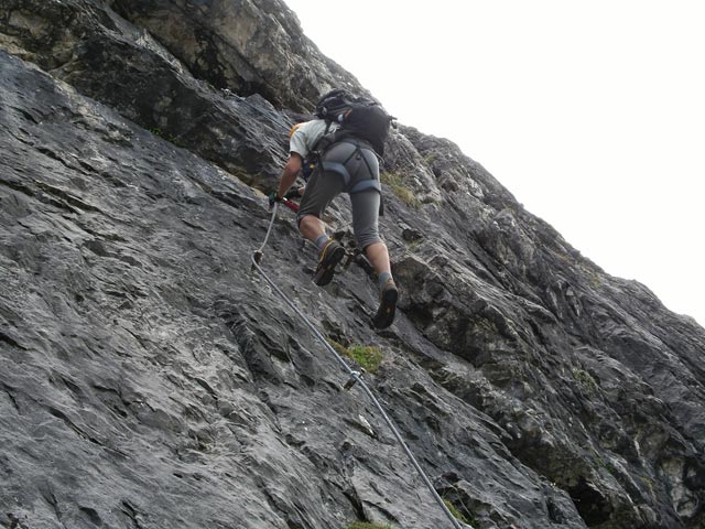 Laserz-Klettersteig: Axel