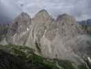 Kleine Gamswiesenspitze, Große Gamswiesenspitze und Bloßkofel