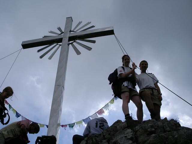 Daniela und ich am Kemptner Kopf, 2.191 m (1. Juli)