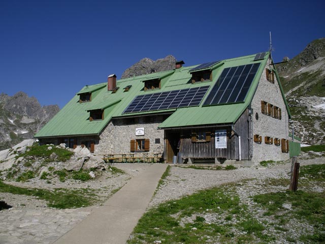 Mindelheimer Hütte, 2.013 m (2. Juli)