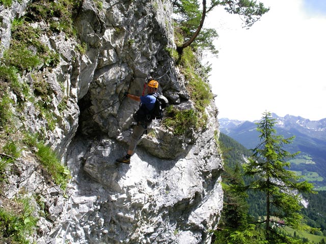 Hias-Klettersteig: Axel