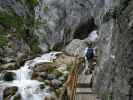 Daniela in der Silberkarklamm