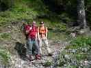 Andreas und Daniela zwischen Marcher-Stein und Insteinhütte (9. Juli)