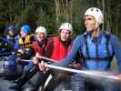 Reinhard, Michael, Susanne, Alexander und Michael auf der Isel auf der Isel (13. Juli)