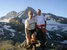 Ich und Christoph am Fanatkogl, 2.905 m (15. Juli)