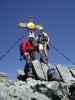 Andreas und ich am Großglockner, 3.798 m (16. Juli)