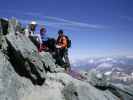 Alexander, Reinhard und Christoph am Großglockner (16. Juli)