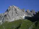 Steinkarspitze, Parzinntürme und Spiehlerturm von der Steinseehütte aus