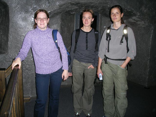 Daniela, Carmen und Romy im Ybbsturm