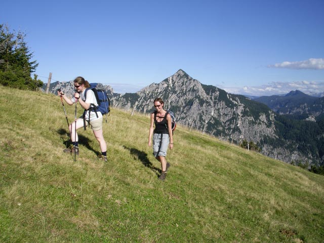 Daniela und Carmen auf der Thorhöhe