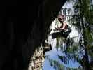 Klettersteig Postalmklamm: Carmen in der Gamsleckenwand