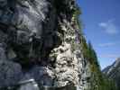 Klettersteig Postalmklamm: Carmen in der Gamsleckenwand