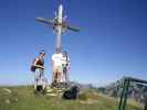 Carmen, ich und Daniela auf der Thorhöhe, 1.533 m