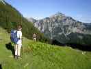 Daniela und Carmen auf der Niedergadenalm