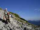 Ich und Daniela am Bad Haller Steig (19. Aug.)