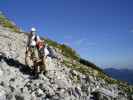 Ich und Daniela am Bad Haller Steig (19. Aug.)