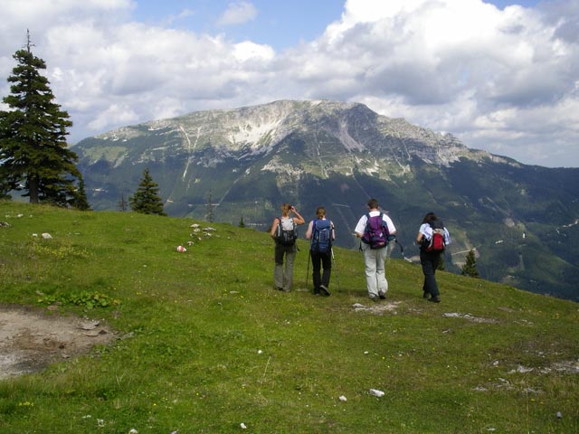 Doris, Daniela, Erich und Ulrike am Eisernen Herrgott