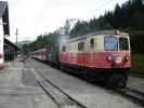 1099.013-3 'Annaberg' mit E 6835 'Ötscherland' im Bahnhof Mitterbach