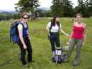 Daniela, Ulrike und Doris am Eisernen Herrgott, 1.468 m