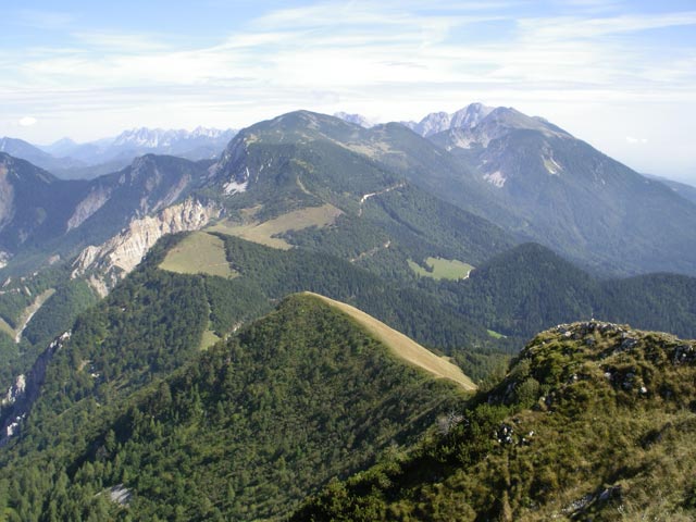 vom Krvavka Richtung Osten (3. Sep.)