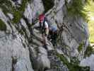 Hochstuhl-Klettersteig: Daniela und Irene (2. Sep.)