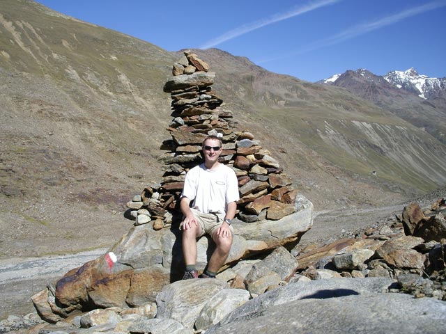 Ich zwischen Arzb&ouml;dele und Seikogel (9. Sep.)