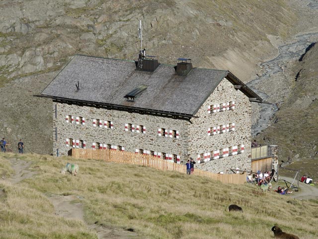 Martin-Busch-H&uuml;tte, 2.501 m (9. Sep.)