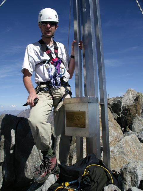 Ich auf der Hinteren Schw&auml;rze, 3.624 m (10. Sep.)