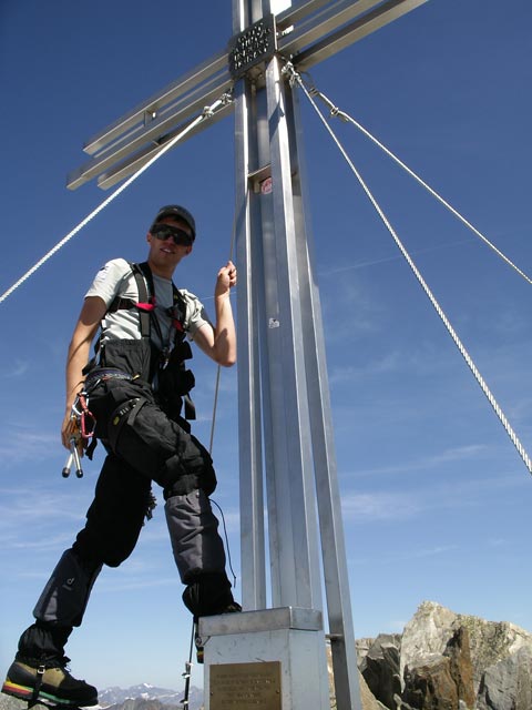 Dirk auf der Hinteren Schw&auml;rze, 3.624 m (10. Sep.)