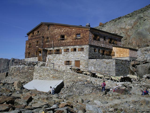 Similaunhütte, 3.019 m (11. Sep.)