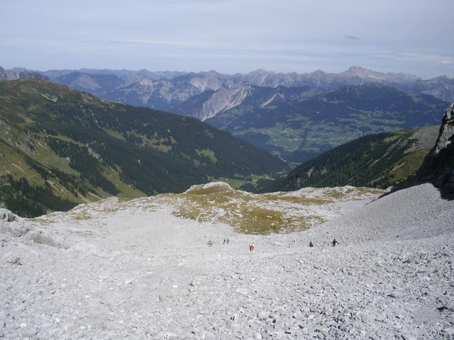 'Auf den Bänken'