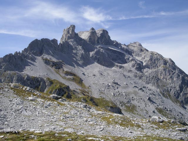 Drei T&uuml;rme von 'Auf den B&auml;nken' aus