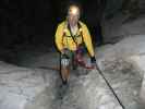 Klettersteig Gauablickhöhle: Axel in der Gauablickhöhle