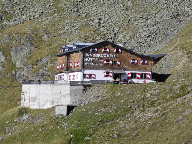 Innsbrucker H&uuml;tte, 2.370 m (22. Sep.)