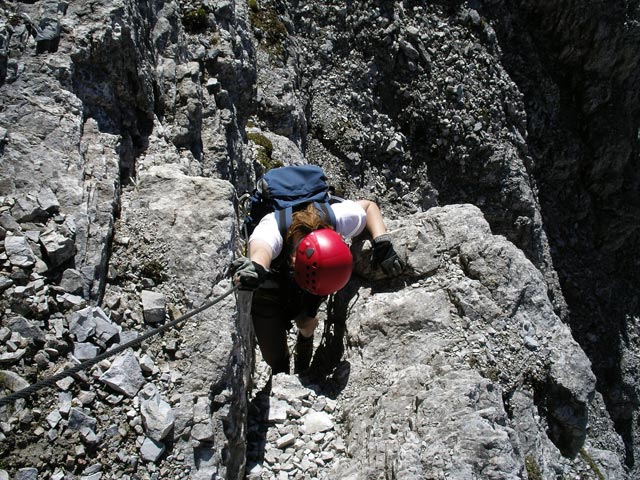 Ilmspitze-Klettersteig: Daniela (22. Sep.)