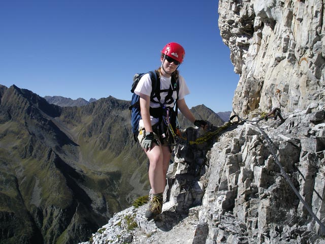 Ilmspitze-Klettersteig: Daniela (22. Sep.)