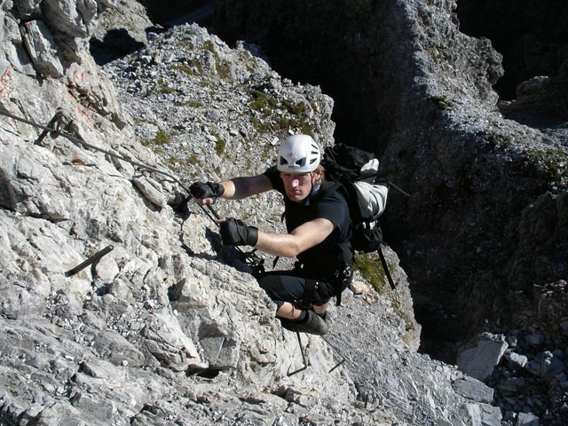 Ilmspitze-Klettersteig: Erich (22. Sep.)