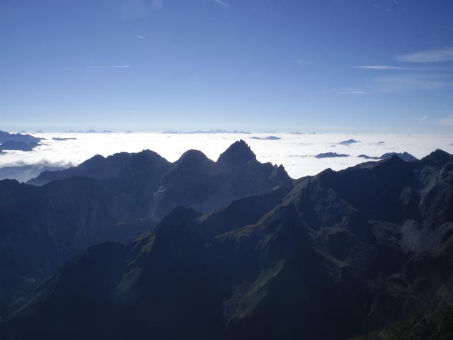 vom Habicht Richtung S&uuml;dosten (23. Sep.)