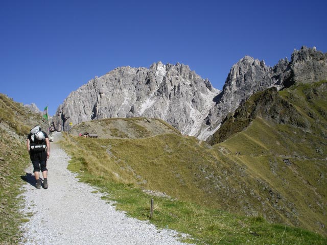 Erich zwischen Innsbrucker H&uuml;tte und Pinnisjoch (23. Sep.)