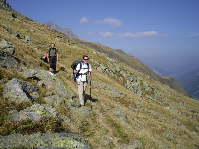 Erich und Daniela zwischen Plattental und Simmingsee (24. Sep.)