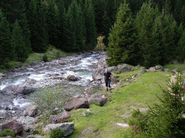 Erich zwischen Laponesalm und Innersiller (24. Sep.)