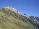 Kalkwand, Ilmspitze und Kirchdach von der Alfairalm aus (22. Sep.)