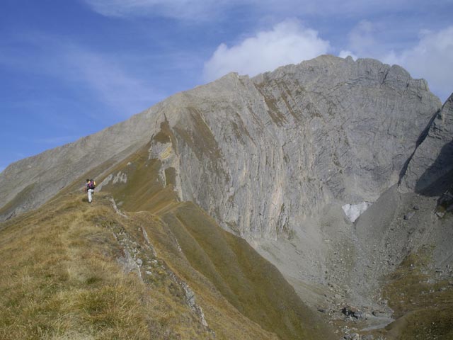 Axel zwischen Zeiger-Kofelkopf und Tschadinh&ouml;rnl