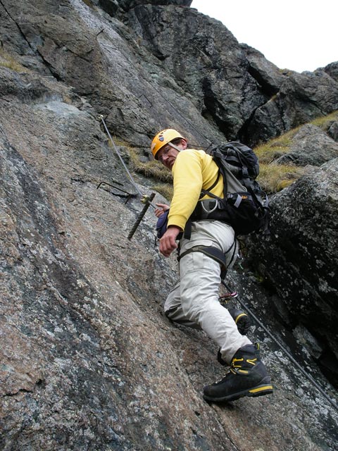 Blauspitz-Klettersteig: Axel