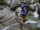 Klettersteig Galitzenklamm: Kurt beim Ausstieg