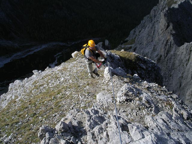 Madonnen-Klettersteig: Axel