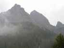 Große Gamswiesenspitze, Kleine Gamswiesenspitze und Törlkopf vom Kerschbaumertal aus