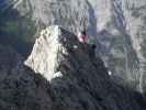 Madonnen-Klettersteig: bei der Felsmadonna